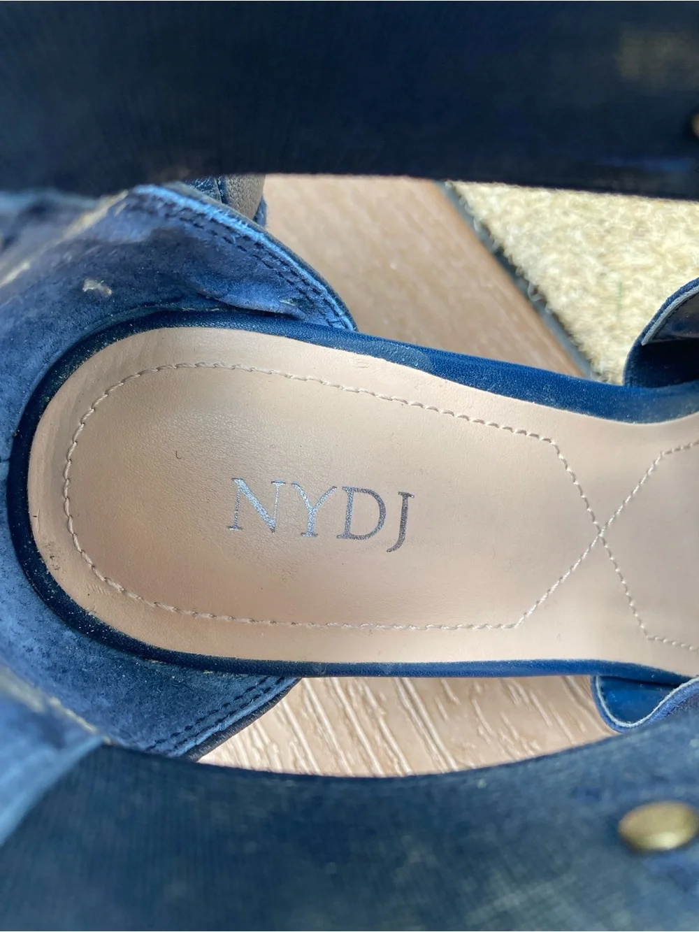 NYDJ faux suede